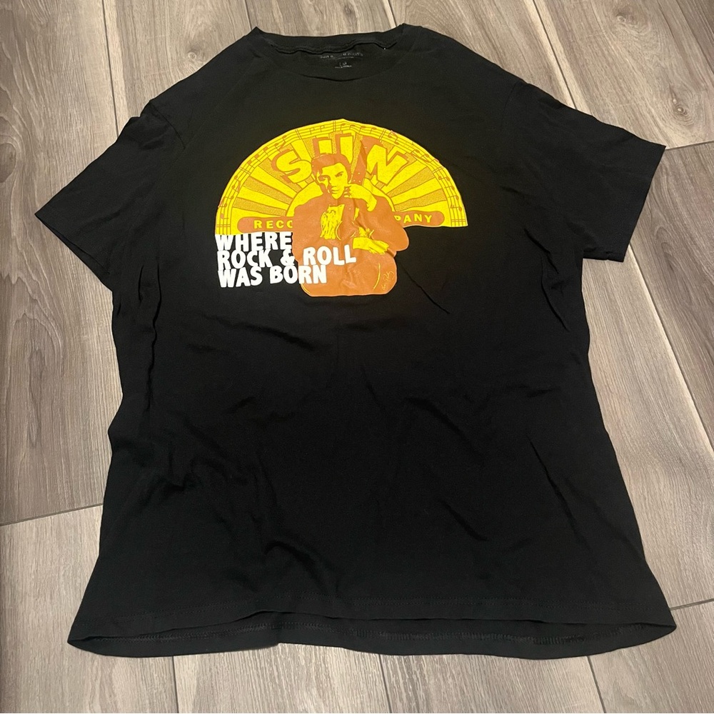 Sun Record x Elvis Graphic T Shirt